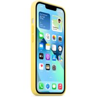 Apple Cover Posteriore in Silicone con MagSafe Apple iPhone 13 - Lemon Zest