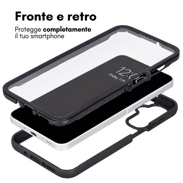 imoshion Cover Protettiva a 360° Completa Samsung Galaxy A18 (4G) - Nero