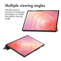 imoshion Cover Trifold Design Samsung Galaxy Tab S11 Ultra - Flowers Distance