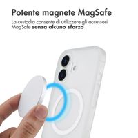 imoshion Cover posteriore Color Guard con MagSafe Apple iPhone 16 - Bianco