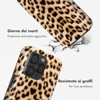 Selencia Cover posteriore Vivid con MagSafe Apple iPhone 15 Pro - Wild Leo