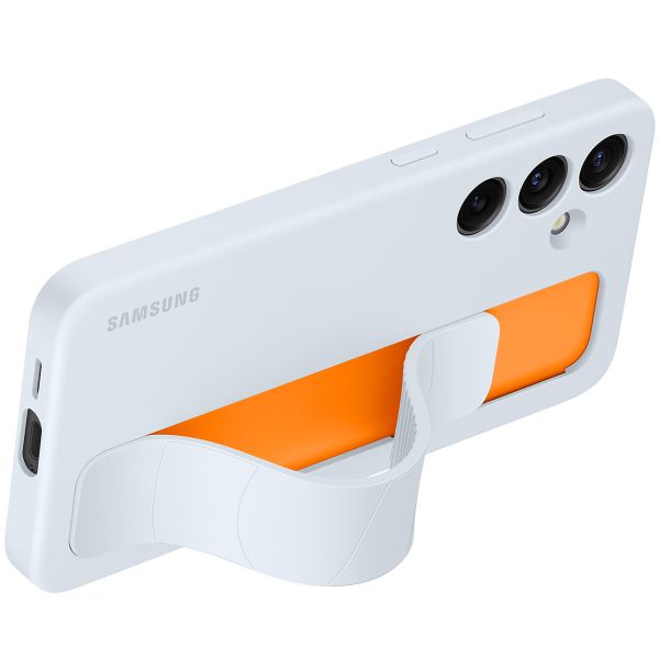 Samsung Cover Originale con Supporto a Impugnatura Samsung Galaxy S24 Plus - Light Blue