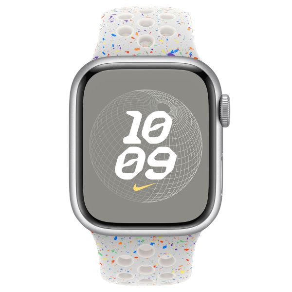 Apple Cinturino Nike Sport Apple Watch | 38/40/41/42 mm - Taglia S/M - Pure Platinum