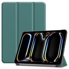 imoshion Cover a libro Trifold Apple iPad Pro 13 (2025) M5 / (2024) M4 - Verde scuro