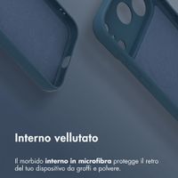 imoshion Cover Posteriore Colorata con MagSafe Apple iPhone 18 Pro / 17 Pro - Blu scuro