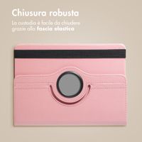 imoshion Cover Girevole a 360° Samsung Galaxy Tab A9 Plus - Rosa