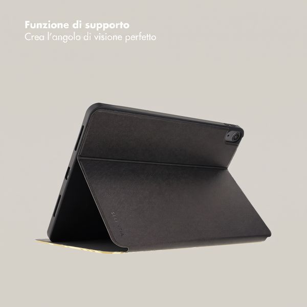 Selencia Cover per tablet Vivid Apple iPad 11 (2025) 11 pollici A16 / iPad 10 (2022) 10.9 pollici - Chalky Bloom