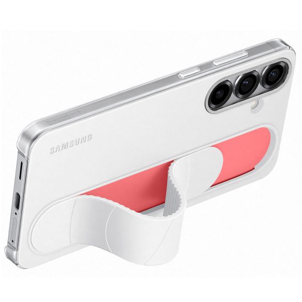 Samsung Cover Originale con Supporto a Impugnatura Samsung Galaxy S25 Plus - Bianco
