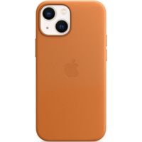 Apple Cover in Pelle MagSafe iPhone 13 Mini - Golden Brown