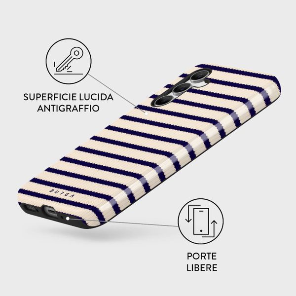Burga Cover Posteriore Resistente Samsung Galaxy A55 - Old Money