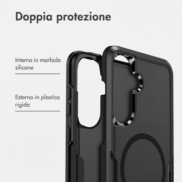 imoshion Cover posteriore con MagSafe Samsung Galaxy A37 (5G) - Nero