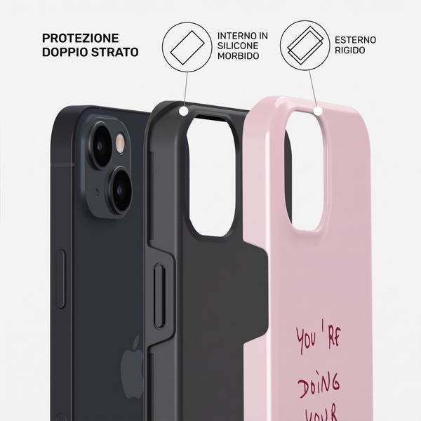 Burga Cover Posteriore Resistente con MagSafe Apple iPhone 14 - Your Best
