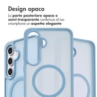 imoshion Cover posteriore Color Guard con MagSafe Samsung Galaxy S24 FE - Azzurro