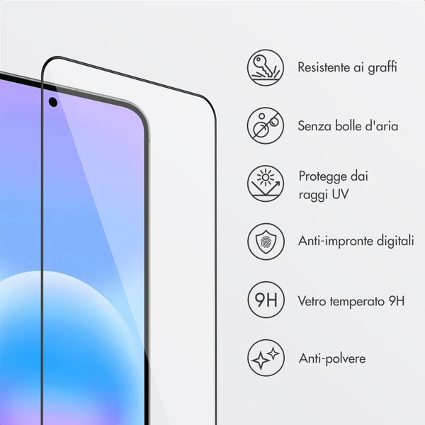 Accezz Protezione schermo in vetro temperato con applicatore - 2-pack Samsung Galaxy A57 (5G)