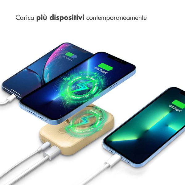 imoshion Powerbank Magnetic 10.000 mAh - Powerbank wireless - Giallo