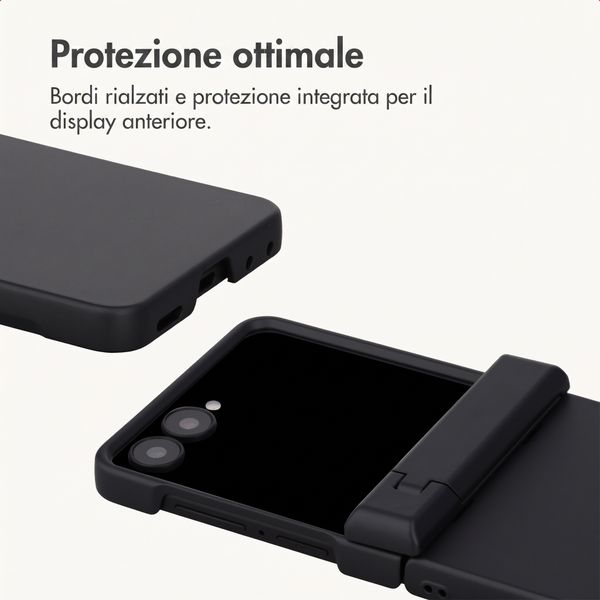 imoshion Color Backcover con supporto Samsung Galaxy Z Flip 8 - Nero
