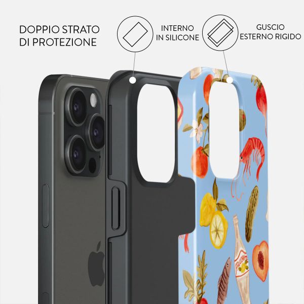 Burga Cover Posteriore Resistente con MagSafe Apple iPhone 15 Pro - Al Fresco