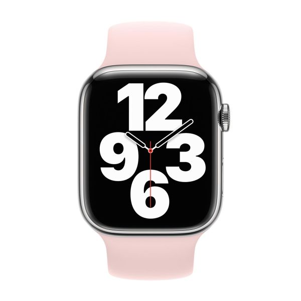 Apple Cinturino Solo Loop Apple Watch | 38/40/41/42 mm - Taglia 3 - Chalk Pink