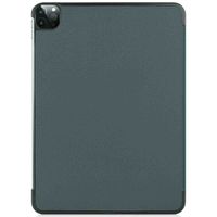imoshion Cover a libro Trifold Apple iPad Pro 12.9 (2018/2020/2021/2022) - Verde scuro