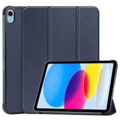 imoshion Cover a libro Trifold Apple iPad 11 (2025) 11 pollici A16 / iPad 10 (2022) 10.9 pollici - Blu