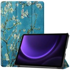 imoshion Cover Trifold Design Samsung Galaxy Tab S9 11.0 pollici / S10 Lite / S10 FE / S9 FE 10.9 pollici - Green Plant