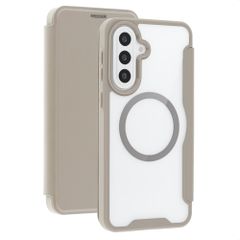 imoshion Bookcase trasparente con MagSafe Samsung Galaxy A57 (5G) - Beige