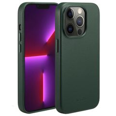 Accezz Cover in Pelle con MagSafe Apple iPhone 13 Pro - Cedar Green
