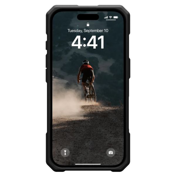 UAG Cover Posteriore Monarch Pro Apple iPhone 16 - Carbon Fiber