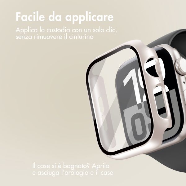imoshion Cover rigida integrale Apple Watch 10 / 11 - 46 mm - Starlight