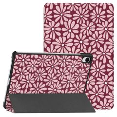 imoshion Cover Trifold Design Samsung Galaxy Tab S11 - Bloom Love Blush