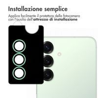 imoshion 2 Pack protezione lente fotocamera Samsung Galaxy S25 - Mint