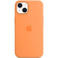 Apple Cover Posteriore in Silicone con MagSafe Apple iPhone 13 Mini - Marigold