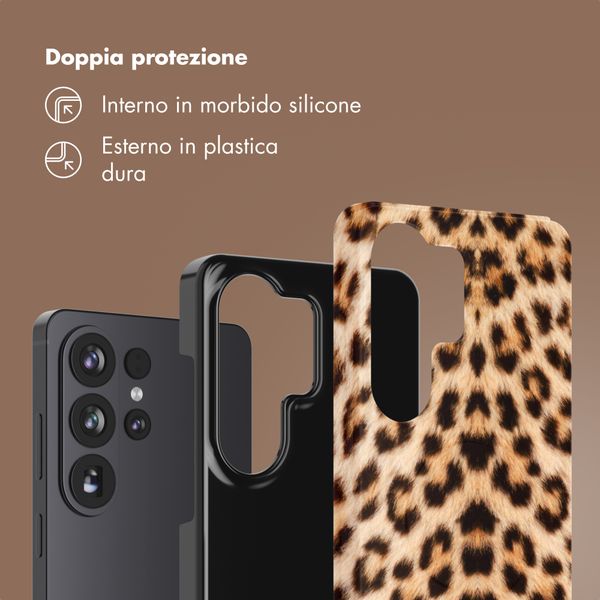 Selencia Cover Posteriore Vivid Samsung Galaxy S26 Ultra - Wild Leo