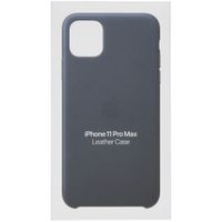 Apple Cover in Pelle iPhone 11 Pro Max - Midnight Blue