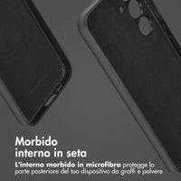 Accezz Cover in Pelle con MagSafe Samsung Galaxy S24 Plus - Onyx Black
