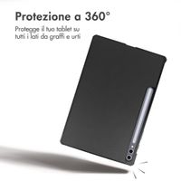 imoshion Cover a libro Trifold Samsung Galaxy Tab S10 Ultra / Tab S9 Ultra - Nero