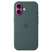 Apple Cover Posteriore in Silicone con MagSafe Apple iPhone 16 - Lake Green