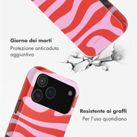 Selencia Cover posteriore Vivid con MagSafe Apple iPhone 17 Pro Max - Dream Swirl Pink