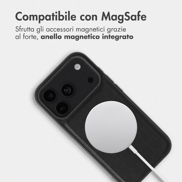 Accezz Backcover Edge con MagSafe Apple iPhone 18 Pro / 17 Pro - Nero