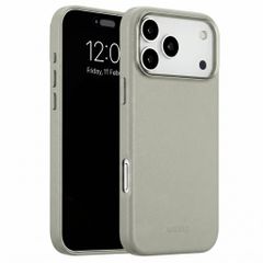 Accezz Cover in Pelle con MagSafe Apple iPhone 18 Pro / 17 Pro - Light Grey