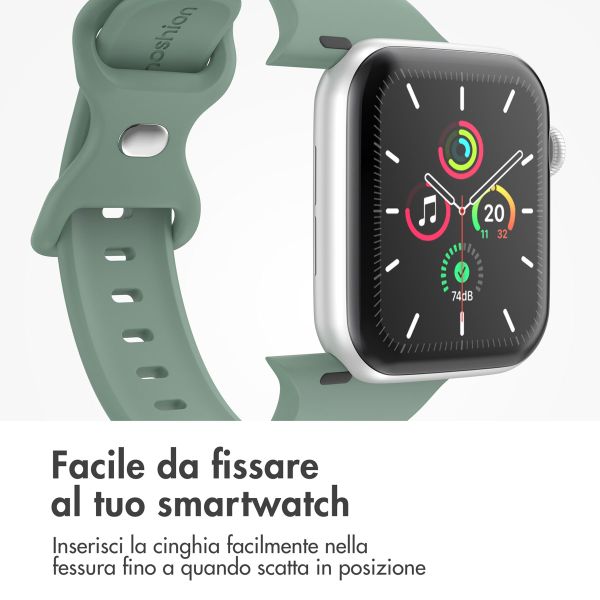 imoshion Cinturino in silicone⁺ Apple Watch | 38/40/41/42 mm - Taglia S/M - Pine