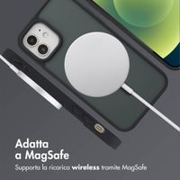 imoshion Cover posteriore Color Guard con MagSafe Apple iPhone 12 (Pro) - Nero