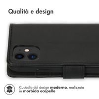 imoshion Cover a libro di Lusso Apple iPhone 11 - Nero