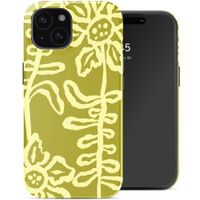 Selencia Cover Posteriore Vivid Apple iPhone 15 - Chalky Bloom