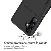imoshion Cover Posteriore con Porta Carte Samsung Galaxy A27 (5G) - Nero