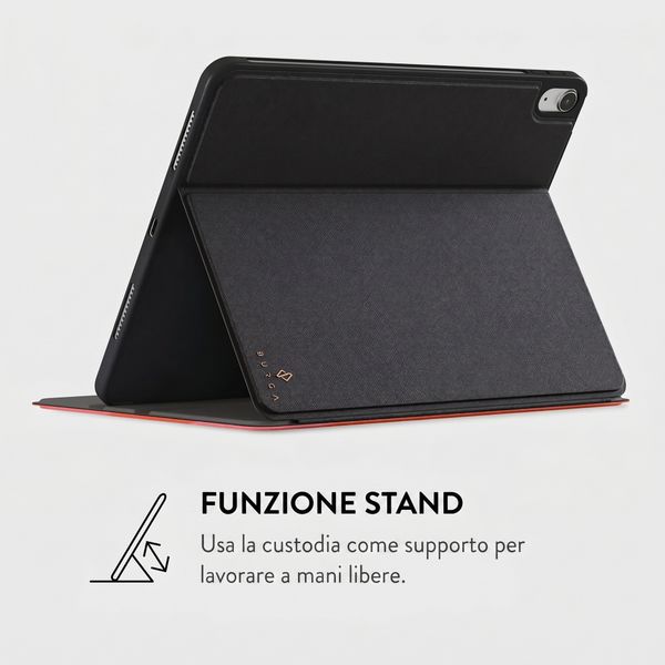 Burga Cover per Tablet Apple iPad Air 11 pollici (2026) M4 / (2025) M3 / (2024) M2 - Pomegranate