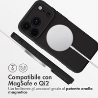 imoshion Cover Posteriore Colorata con MagSafe Apple iPhone 18 Pro / 17 Pro - Nero