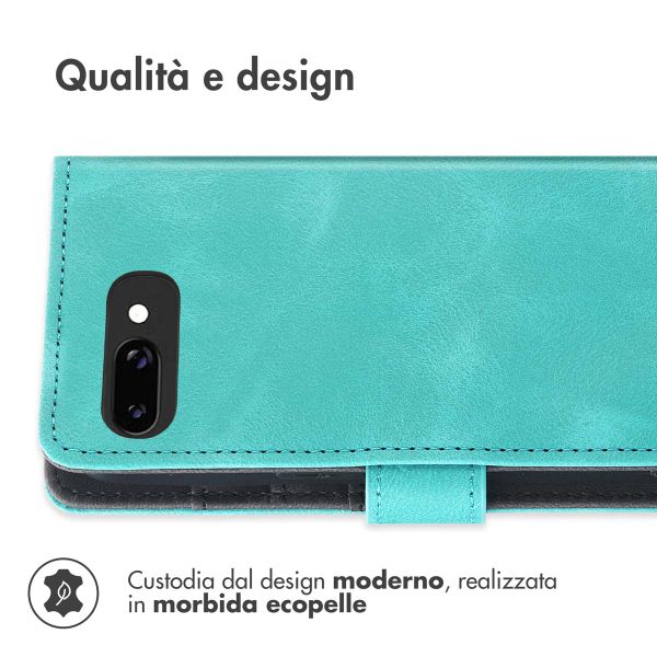 imoshion Cover a libro con Cordino Google Pixel 9A - Turchese
