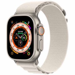Apple Cinturino Alpine Loop Apple Watch | 44/45/46/49 mm - Taglia S - Starlight