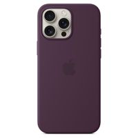 Apple Cover Posteriore in Silicone con MagSafe Apple iPhone 16 Pro Max - Plum